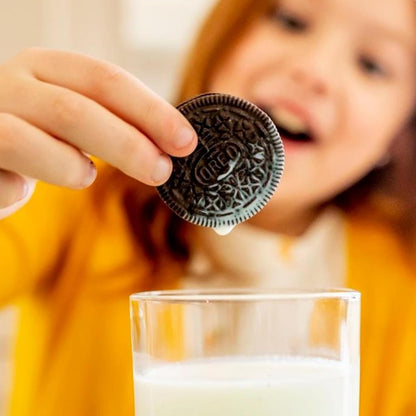 OREO Chocolate Creme Cookies Snack Packs – Blue-Themed Party Favors and Baby Shower Cotillon Treats, 20-Count Box