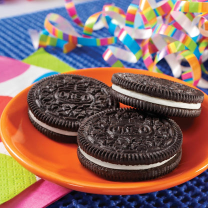 OREO Chocolate Sandwich Cookies, Party Size 24.16 oz – Conference Room Refreshment for Workplace Snacking