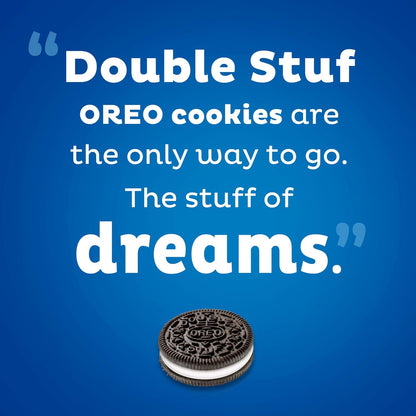 OREO Double Stuf Creme Filled Cookies – Ready-to-Give Party Snack for Housewarming, Game Night Host, and Coworker Appreciation, 24.95 oz