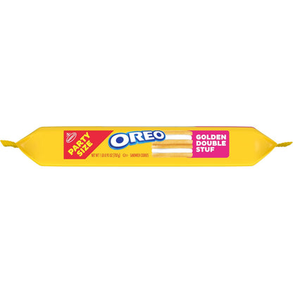 OREO Double Stuf Golden Sandwich Cookies Get Well Soon Treat for Family, Golden Vanilla 24.95 oz