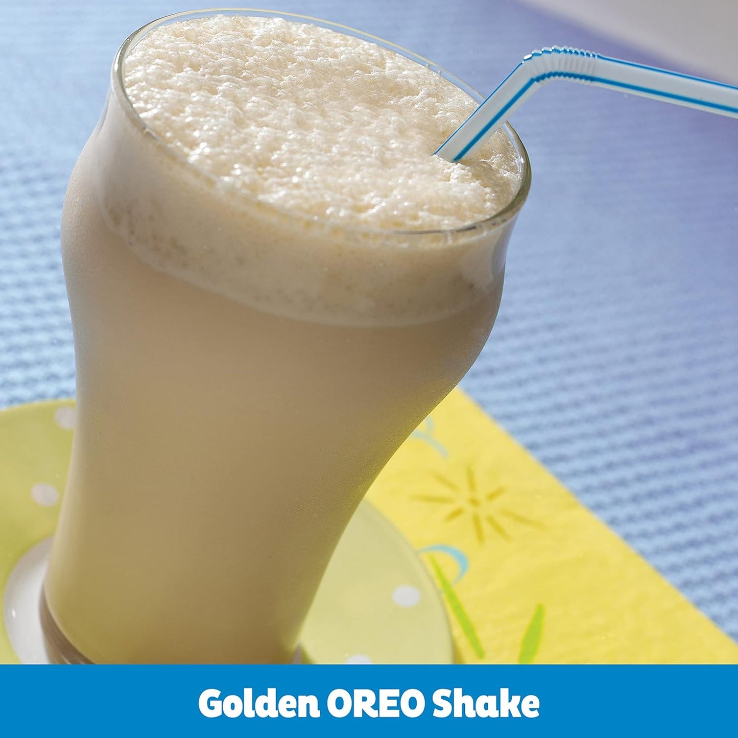 OREO Double Stuf Golden Sandwich Cookies Get Well Soon Treat for Family, Golden Vanilla 24.95 oz
