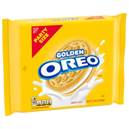OREO Golden Sandwich Cookies Bulk Pack – Giftable Vanilla Treat for Birthday Celebrations and Thank-You Baskets