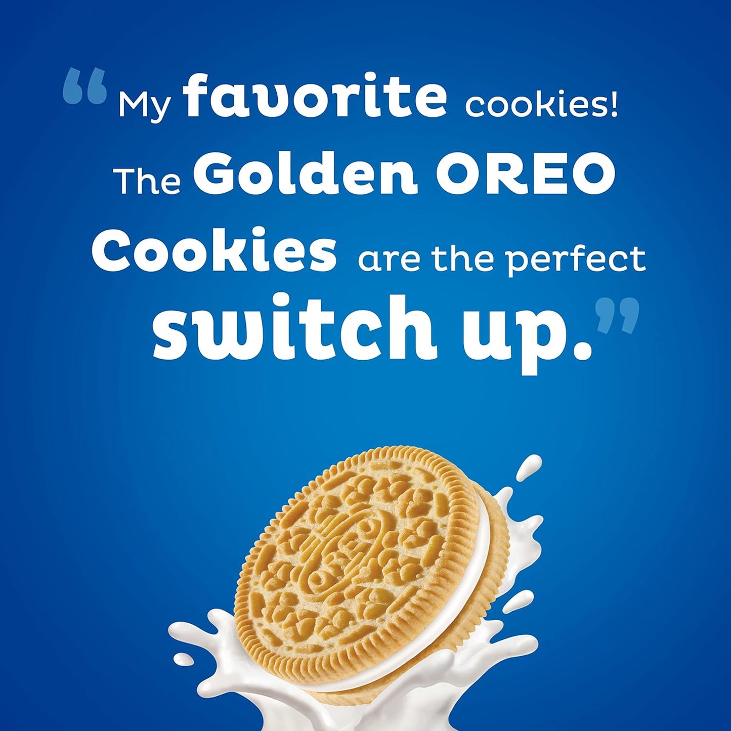 OREO Golden Sandwich Cookies Bulk Pack – Giftable Vanilla Treat for Birthday Celebrations and Thank-You Baskets
