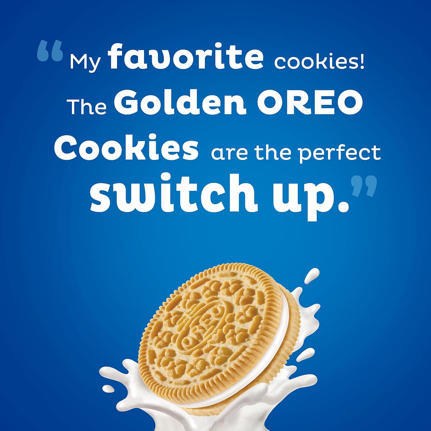 OREO Golden Sandwich Cookies Bulk Pack – Giftable Vanilla Treat for Birthday Celebrations and Thank-You Baskets