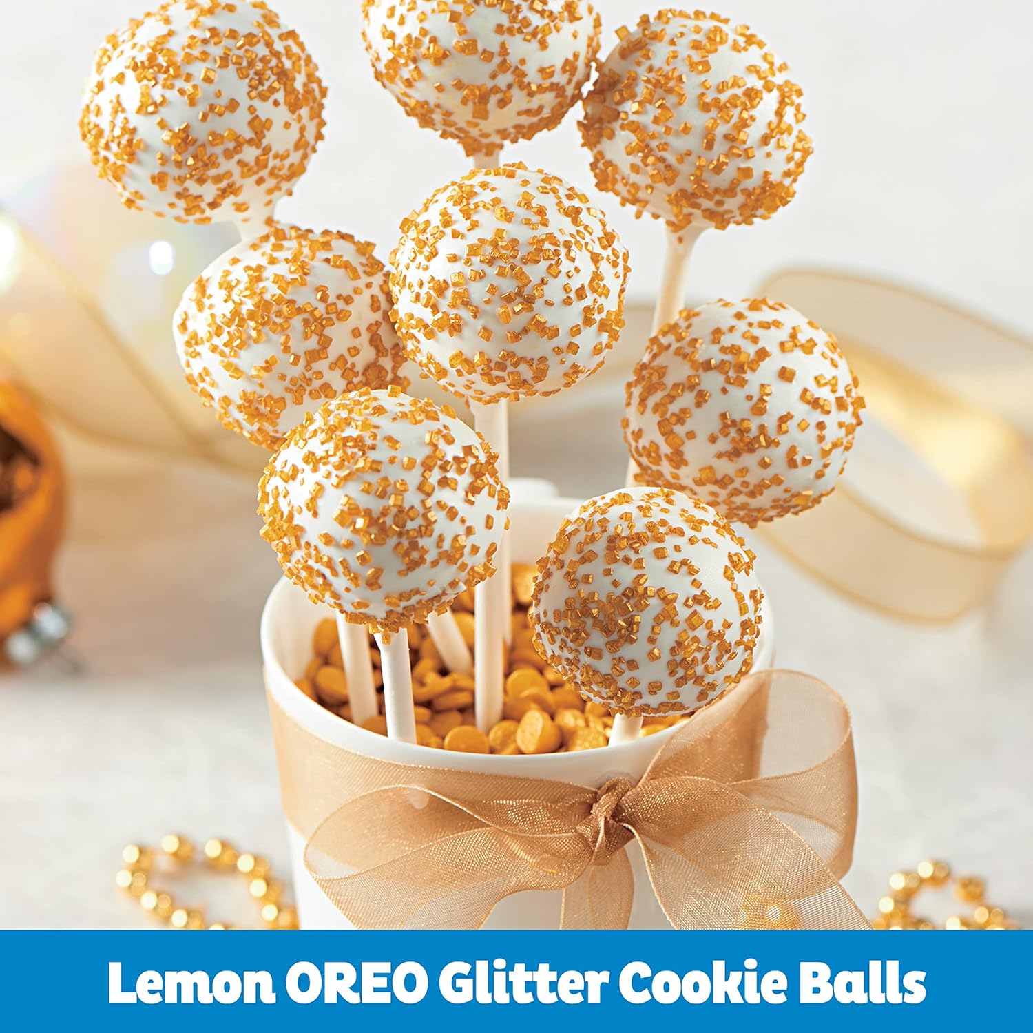 OREO Lemon Creme Cookies – Thoughtful Housewarming Gift for Lemon Lovers, 24.95 oz Bulk Pouch