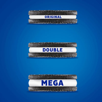 OREO Mega Stuf Sandwich Cookies, 1 lb 9.35 oz – Care Package Gift for College Students and Coworkers