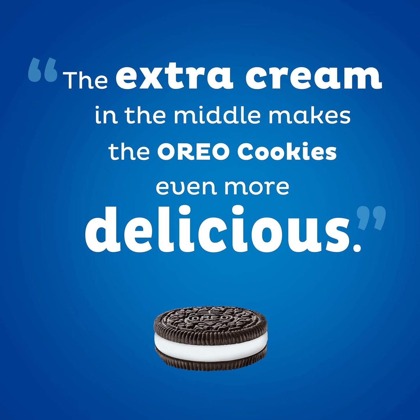 OREO Mega Stuf Sandwich Cookies, 1 lb 9.35 oz – Care Package Gift for College Students and Coworkers