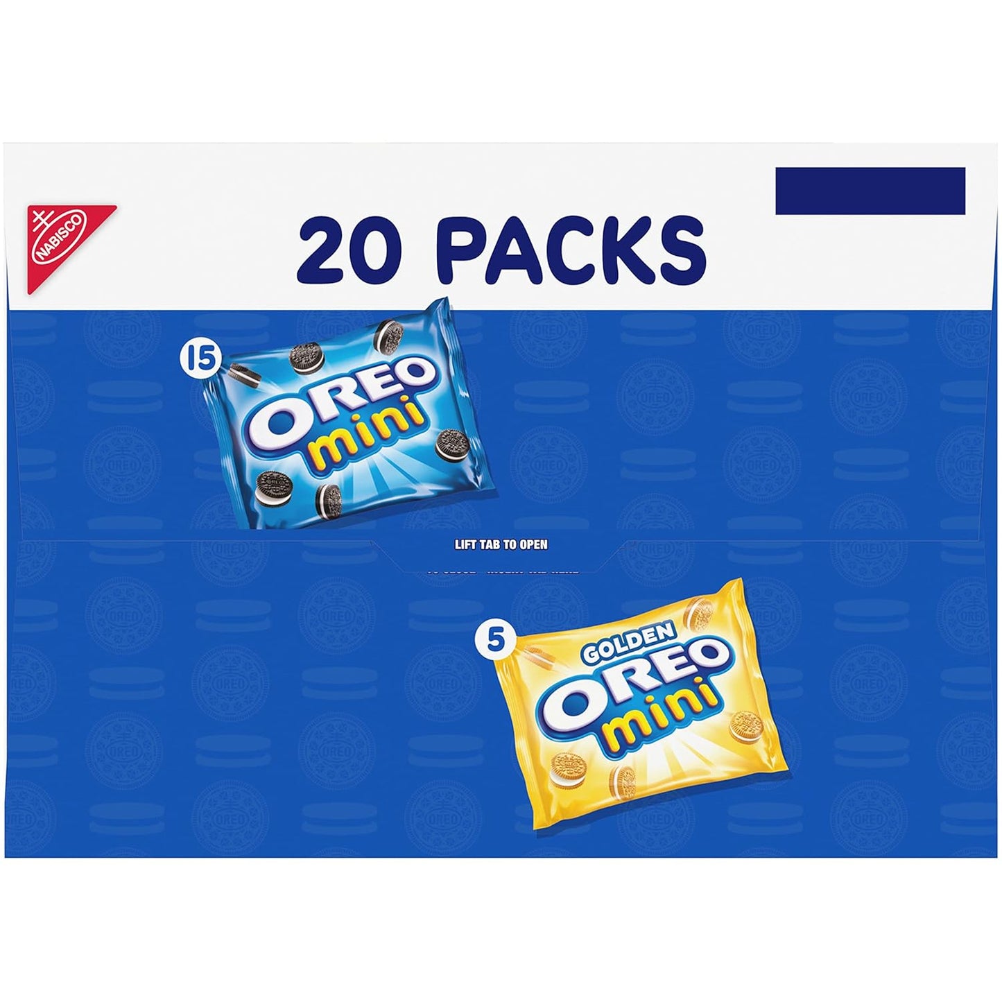 OREO Mini Mix Sandwich Cookies Variety Pack Hostess Gift for Porch Snack Basket, Delivery Driver Treat