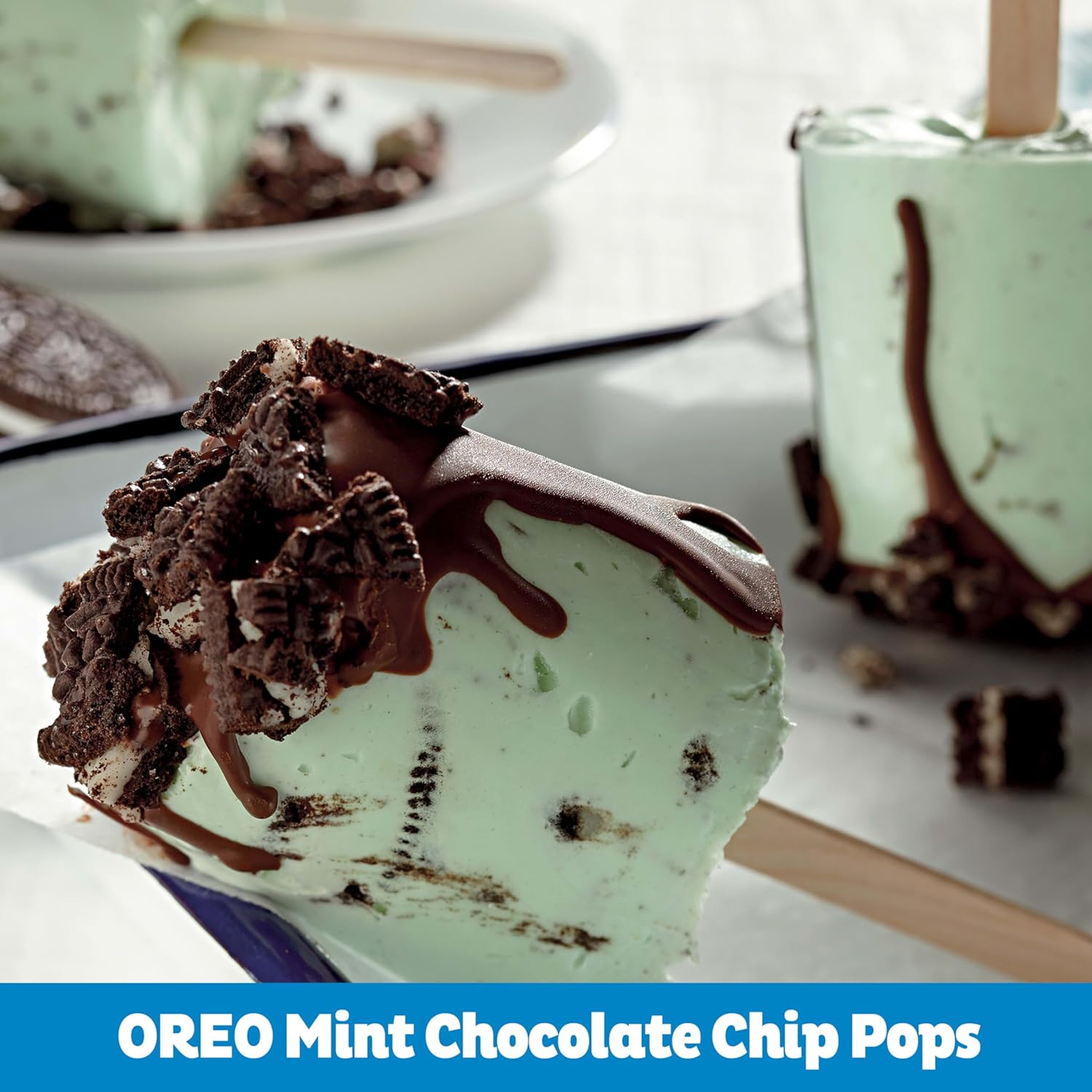 OREO Mint Creme Chocolate Wafer Sandwich Cookies Bulk 24.95 oz – Thoughtful Edible Gift for Friends and Family Gatherings