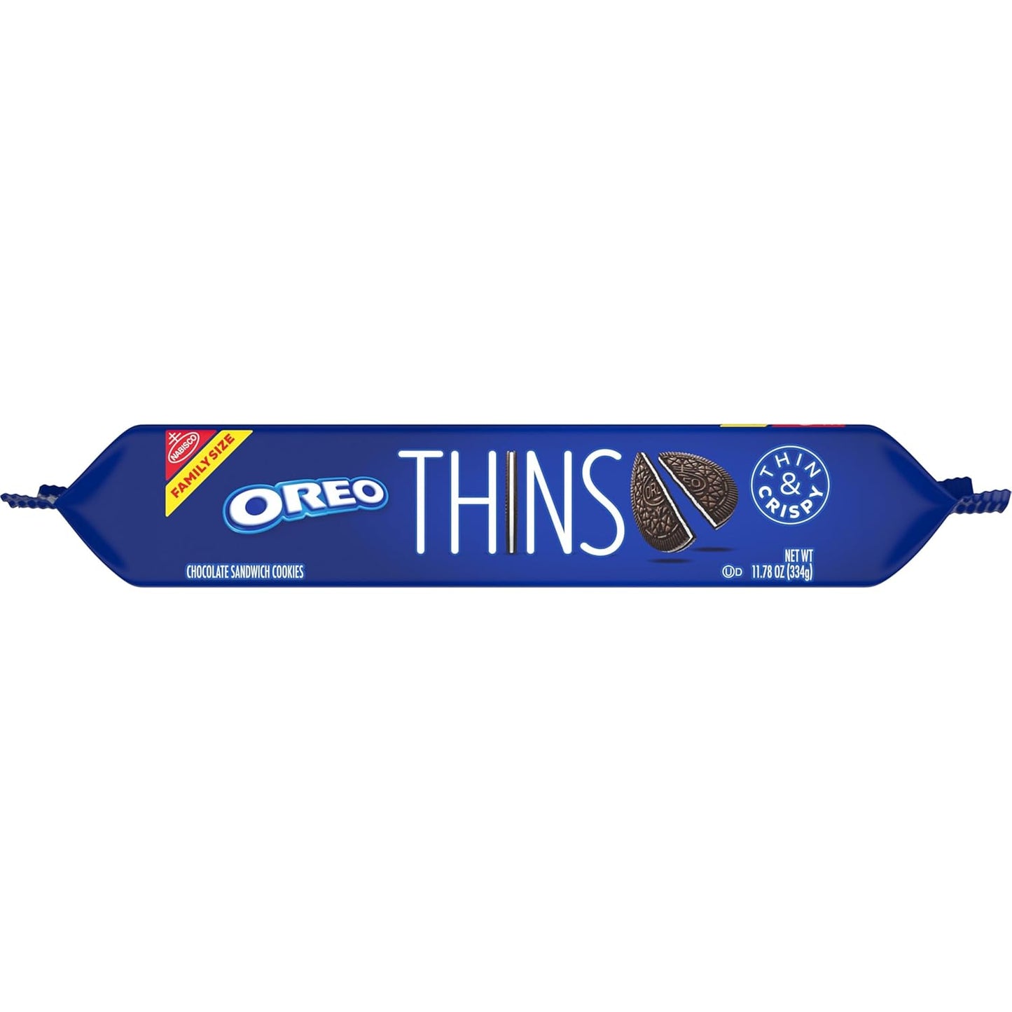 OREO Thins Original Chocolate Wafer Cookies – Dessert Spread Addition for Birthday Parties and Housewarmings