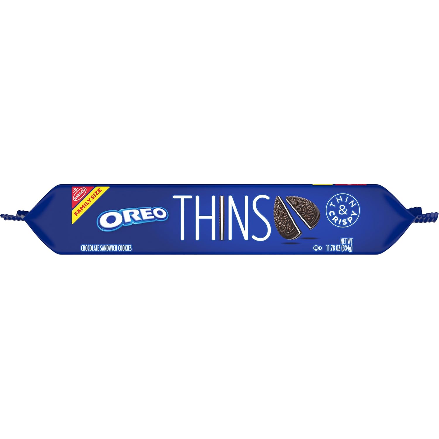 OREO Thins Original Chocolate Wafer Cookies – Dessert Spread Addition for Birthday Parties and Housewarmings