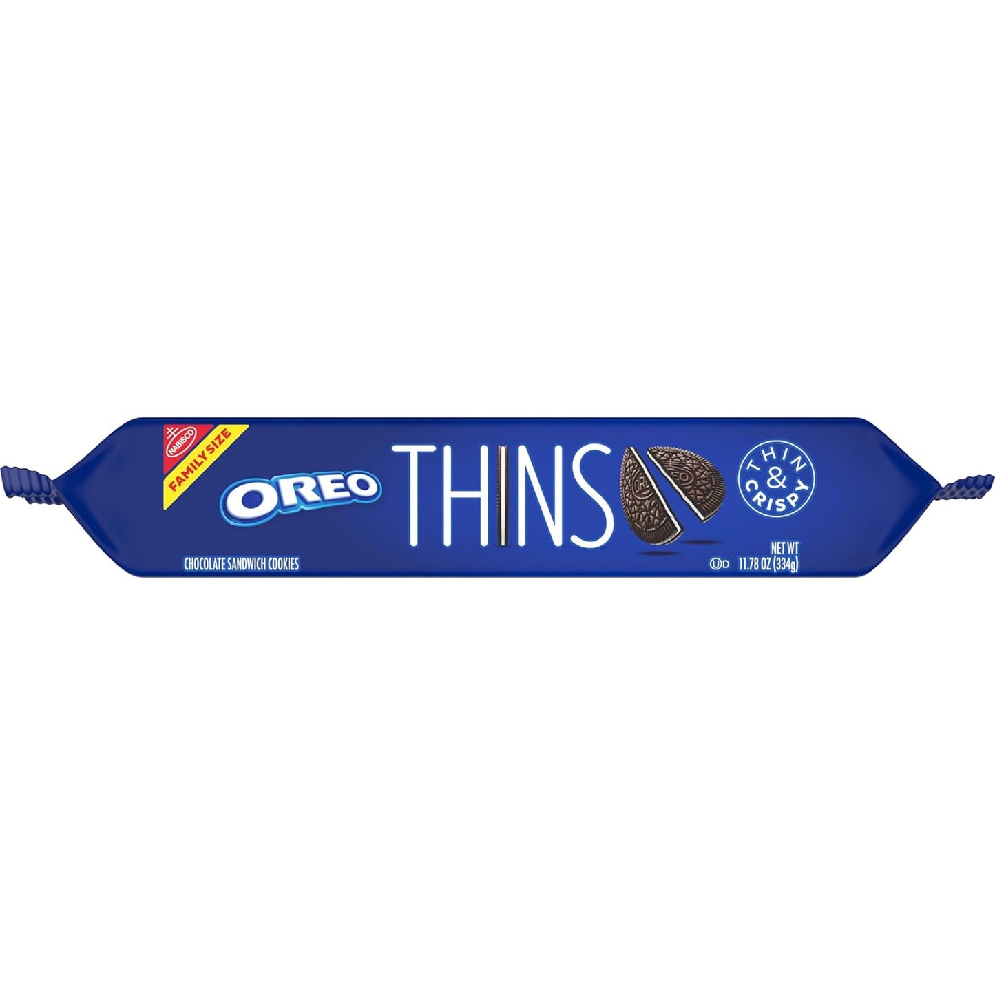 OREO Thins Original Chocolate Wafer Cookies – Dessert Spread Addition for Birthday Parties and Housewarmings