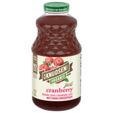 R.W. Knudsen Family Just Tart Cherry Juice – Family-Size Clean-Label Morning Beverage, 32 oz Non-GMO Glass Bottle