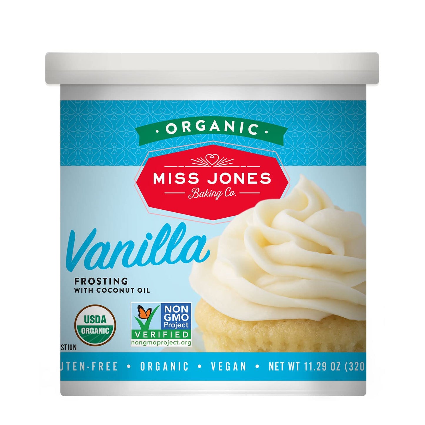 organic, non-gmo certified ingredients