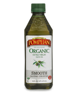 Pompeian Smooth Extra Virgin Olive Oil – Durable Travel-Friendly Bottle for Camping and Open-Air Meals