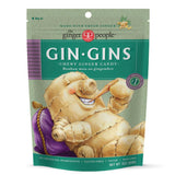 GIN GINS Original Ginger Chews – Self-Care Pantry Staple for Digestive Comfort After Heavy Meals, 3oz Bag