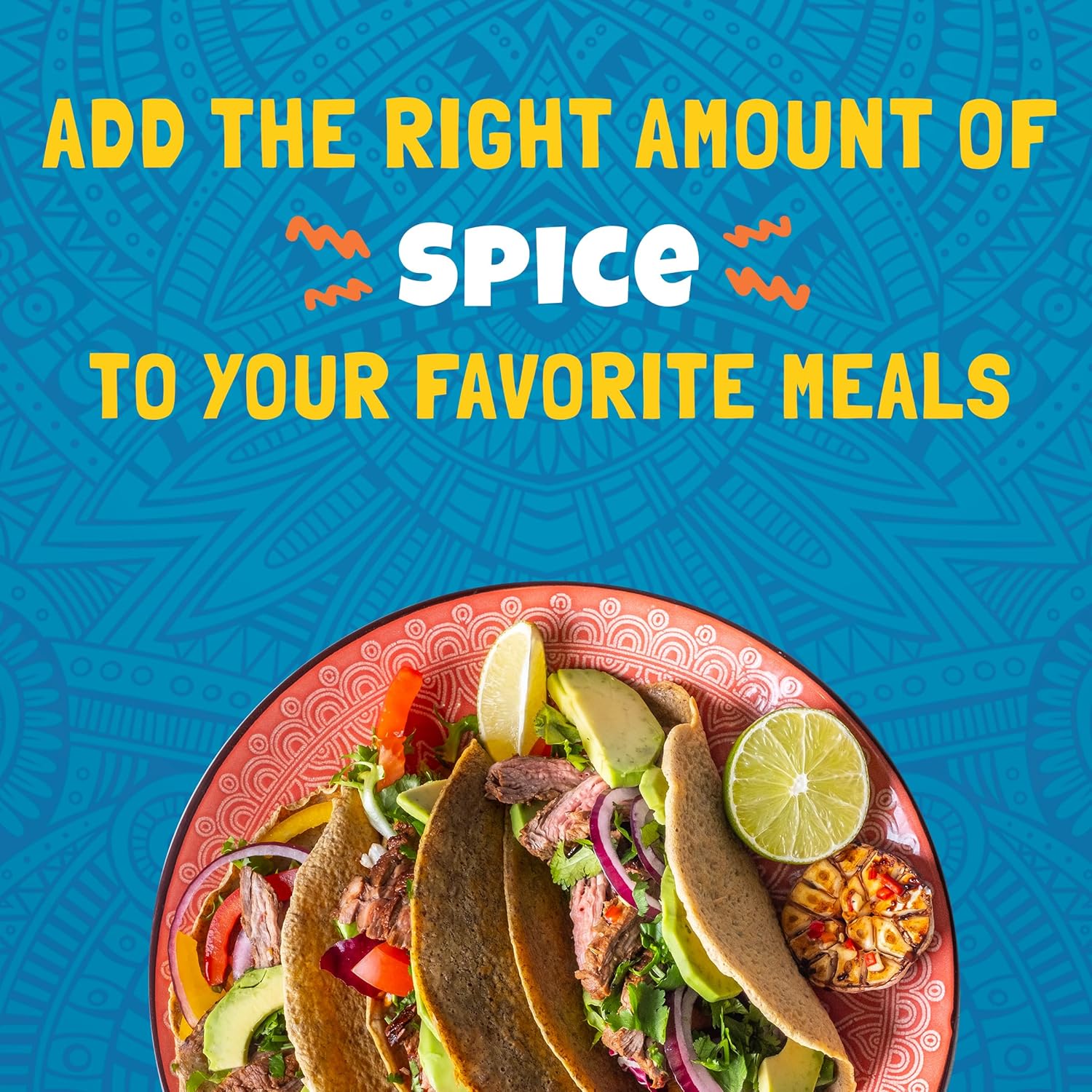 Ortega Bulk Taco Spice Mix 24 oz, Clean-Label Fat-Free Seasoning for Healthy Home Cooking