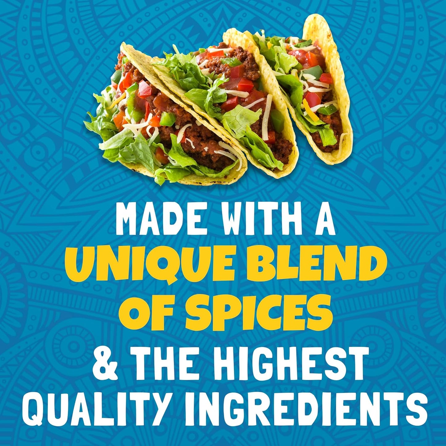 Ortega Bulk Taco Spice Mix 24 oz, Clean-Label Fat-Free Seasoning for Healthy Home Cooking