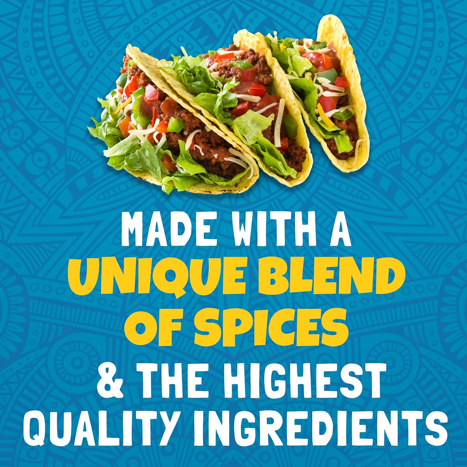 Ortega Bulk Taco Spice Mix 24 oz, Clean-Label Fat-Free Seasoning for Healthy Home Cooking