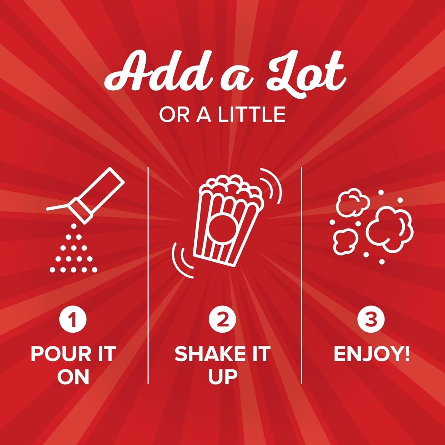 Orville Redenbacher's Movie Theater Butter Popcorn Seasoning 2.4 oz - Non-Greasy Powdery Topping for Kid-Friendly Game Day Snacking