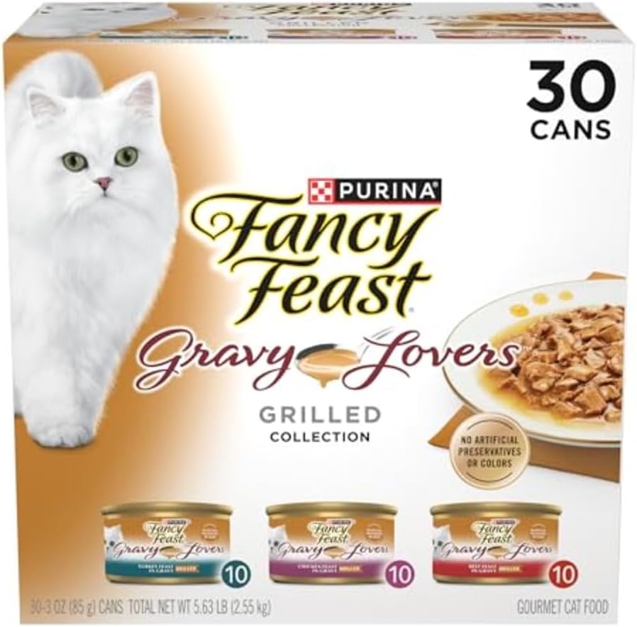 pack of 30 three-ounce cans in poultry and beef variety format