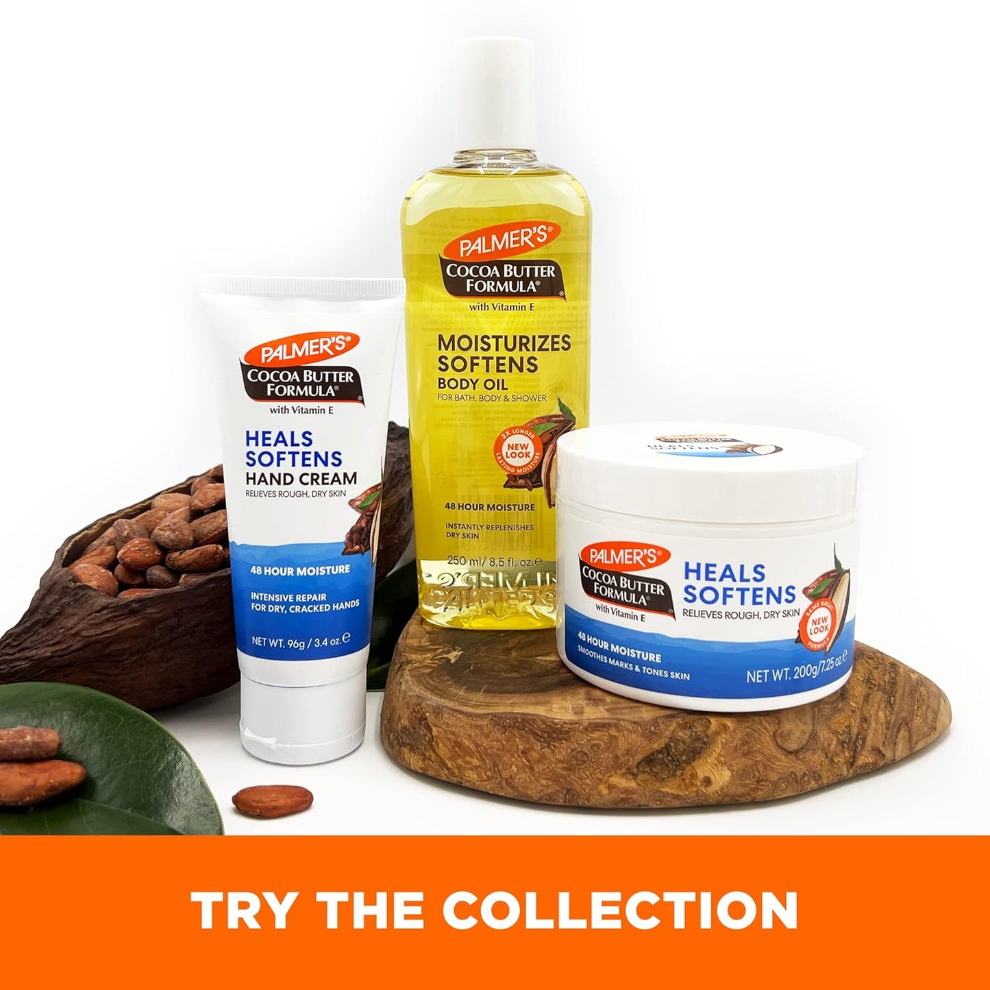 Palmer's Cocoa Butter Formula Hand Lotion – Neutral Scented Minimalist Hand Cream for Capsule Bath Routine