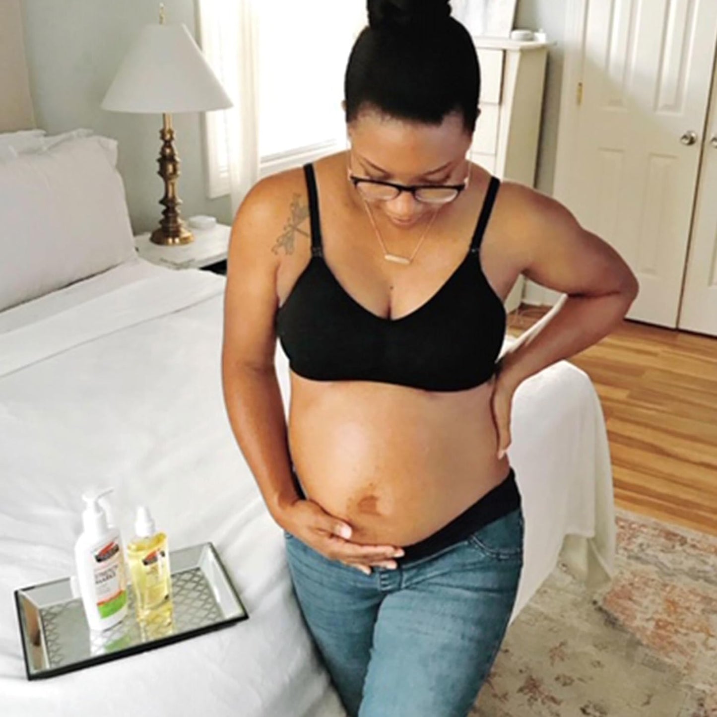 Palmer's Cocoa Butter Formula Skin Therapy Moisturizing Body Oil – Mother's Day Gift for Pregnancy, Postpartum, and Everyday Self-Care