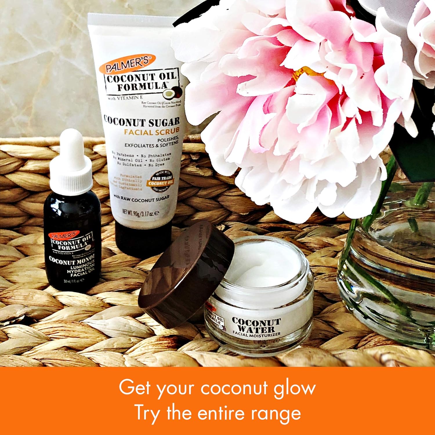 Palmer's Coconut Sugar Face Scrub – Indulgent Vanity Upgrade for Discerning Skin, 180-Year-Old Brand Craftsmanship in Every Application