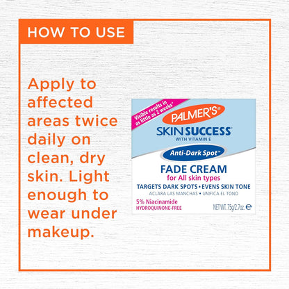 Palmer's Skin Success Anti-Dark Spot Cream with Vitamin E – Loving Mother's Day Gift for Women Seeking Even Skin Tone