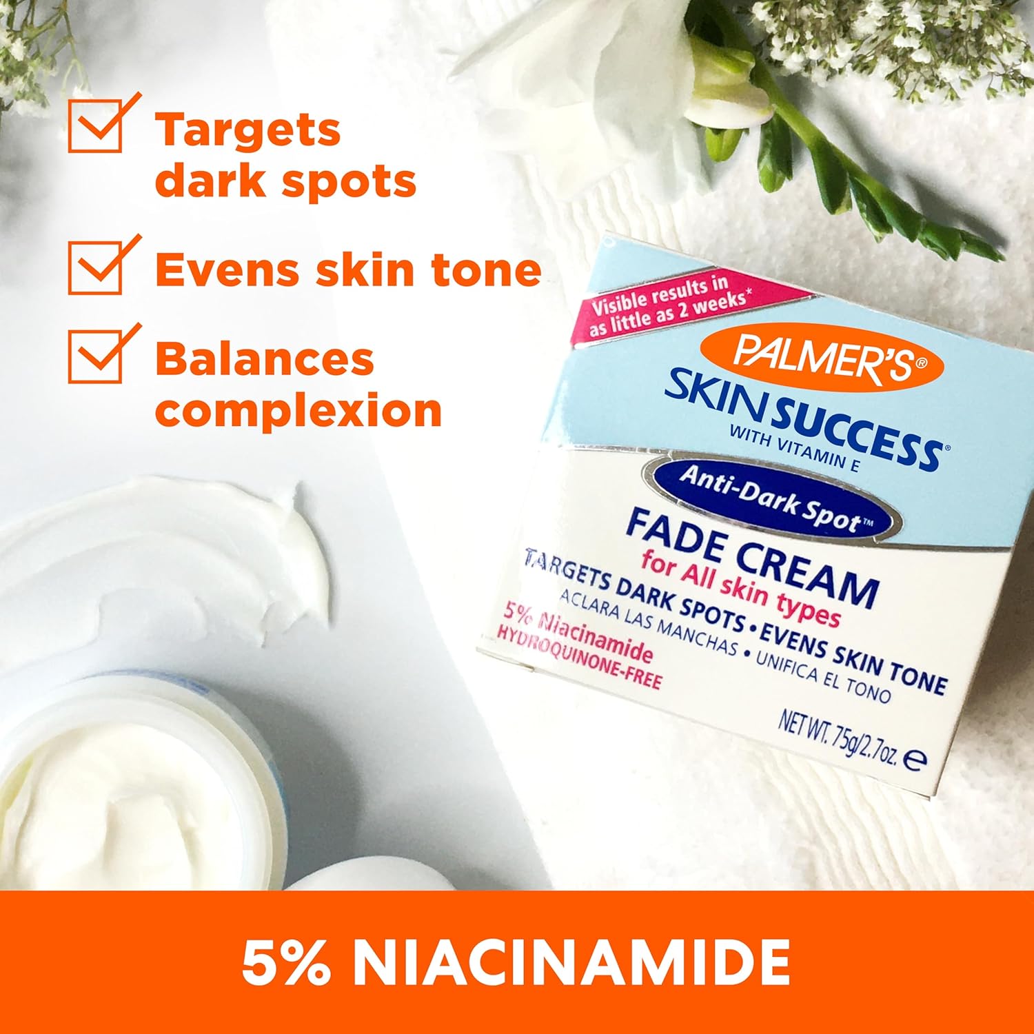 Palmer's Skin Success Anti-Dark Spot Cream with Vitamin E – Loving Mother's Day Gift for Women Seeking Even Skin Tone