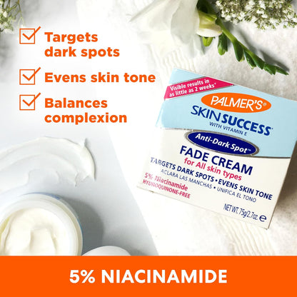 Palmer's Skin Success Anti-Dark Spot Cream with Vitamin E – Loving Mother's Day Gift for Women Seeking Even Skin Tone