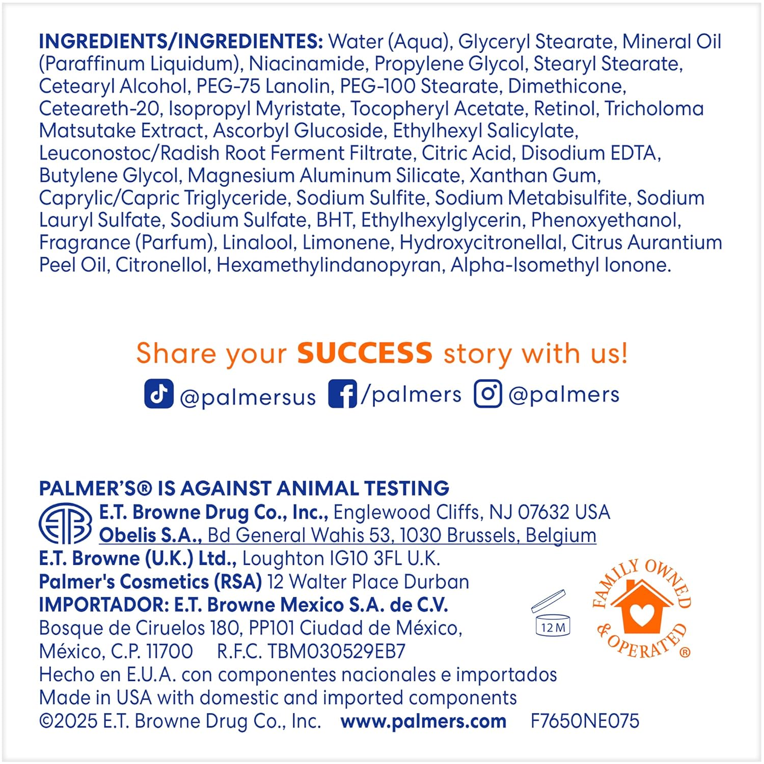 Palmer's Skin Success Fade Cream – Mother's Day Skincare Gift, Anti-Aging & Dark Spot Treatment for Her