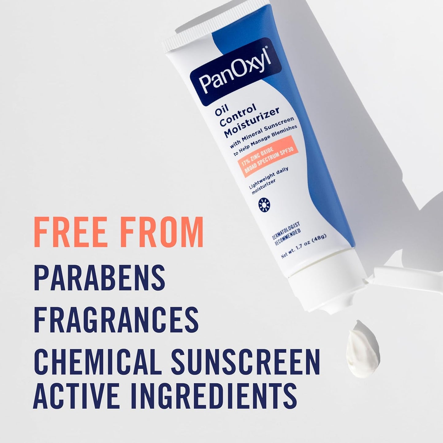 PanOxyl AM Oil Control Moisturizer – Travel-Friendly Mineral SPF 30 for Sun-Sensitive Trips and Patio Use