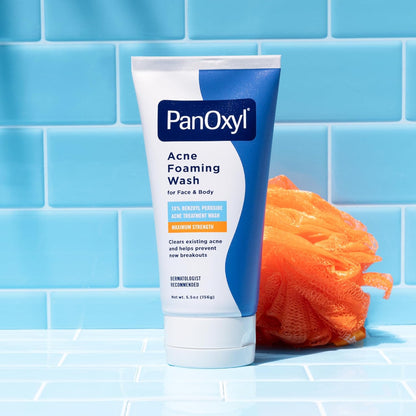 PanOxyl Maximum Strength Acne Wash – Multi-Use Minimalist Staple Replacing Three Separate Products