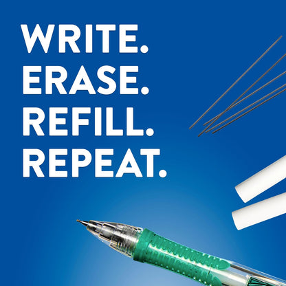 Paper Mate Clearpoint Mechanical Pencils 0.7mm HB #2 for Kids' Backpacks and School Supplies, Easy Side-Click Lead Advance for Small Hands, 4 Count
