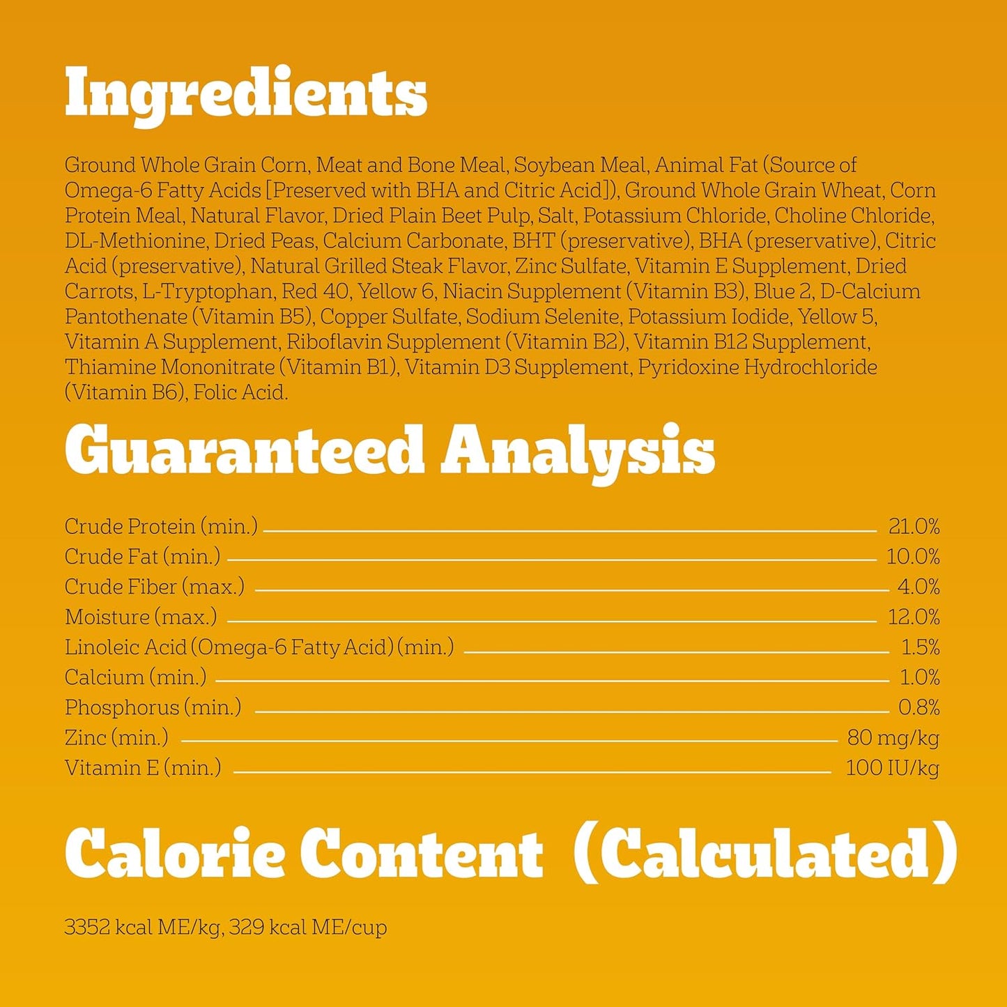 Pedigree Complete Nutrition Kibble – Holistic Daily Diet for Adult Dogs with 36 Vitamins and Minerals, 18 lb. Bag