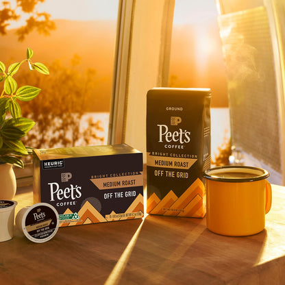Peet's Coffee Off the Grid Blend Coffee – Simple Medium Roast for Intentional Pantry Staples