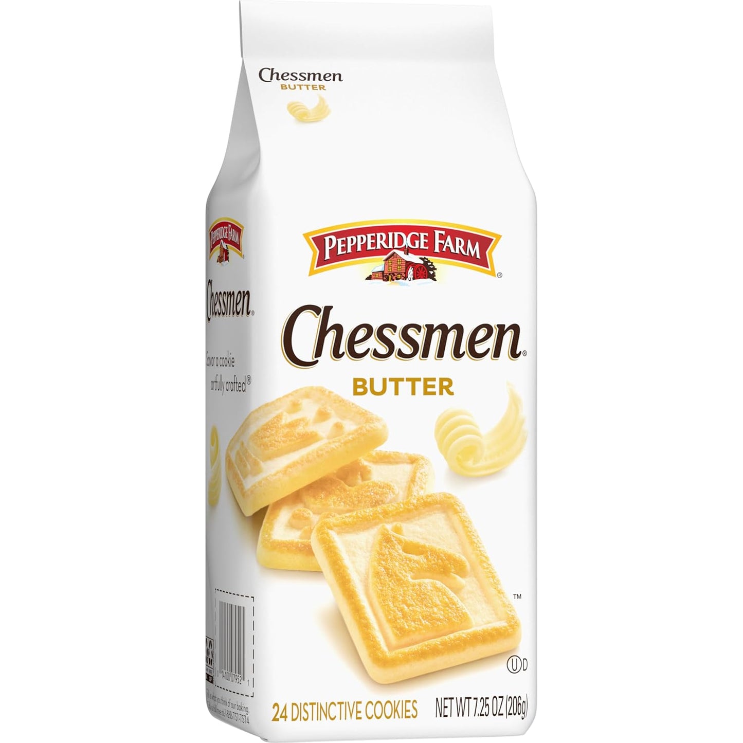 Pepperidge Farm Chessmen Butter Cookies – Holiday Gift Basket Addition, Premium European-Style Cookies