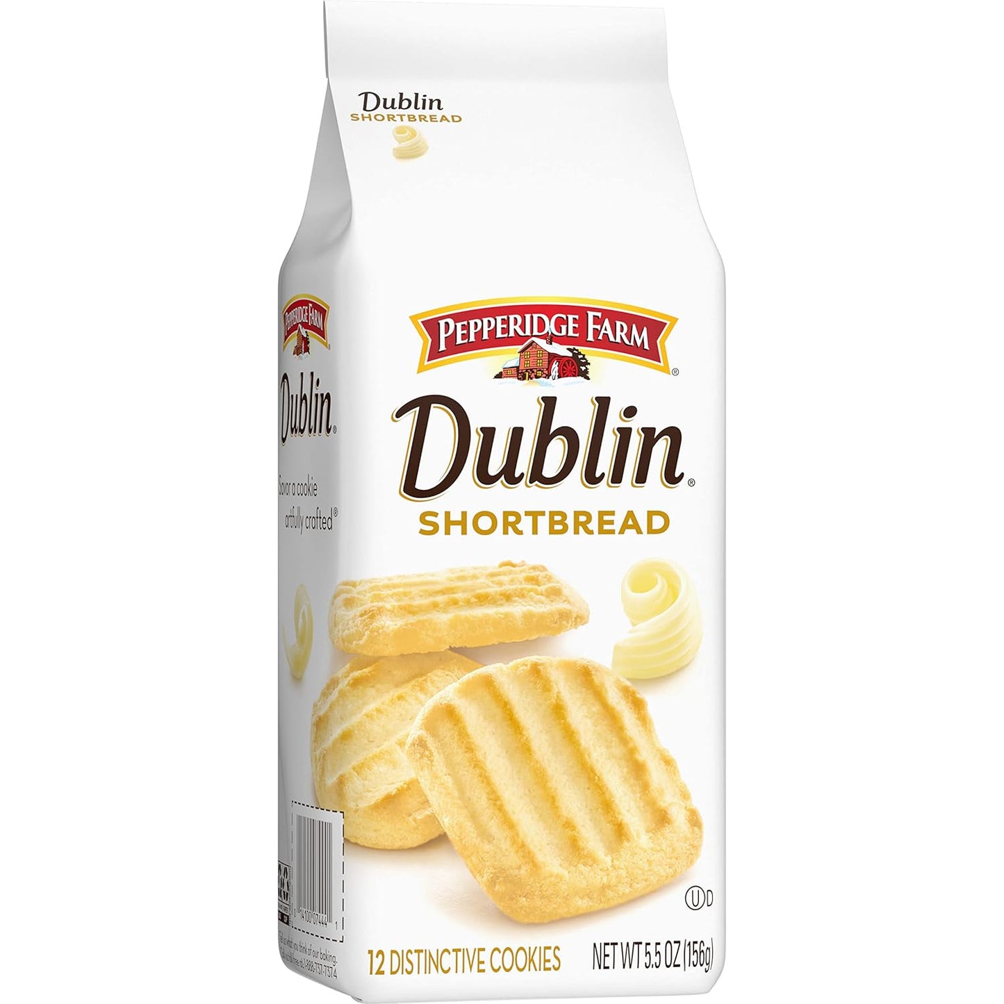 Pepperidge Farm Dublin Shortbread Cookies – Sophisticated Pairing for Espresso and Cappuccino, Artisan-Style Shortbread