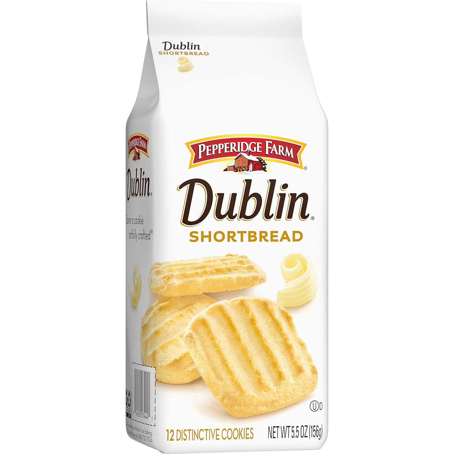 Pepperidge Farm Dublin Shortbread Cookies – Sophisticated Pairing for Espresso and Cappuccino, Artisan-Style Shortbread