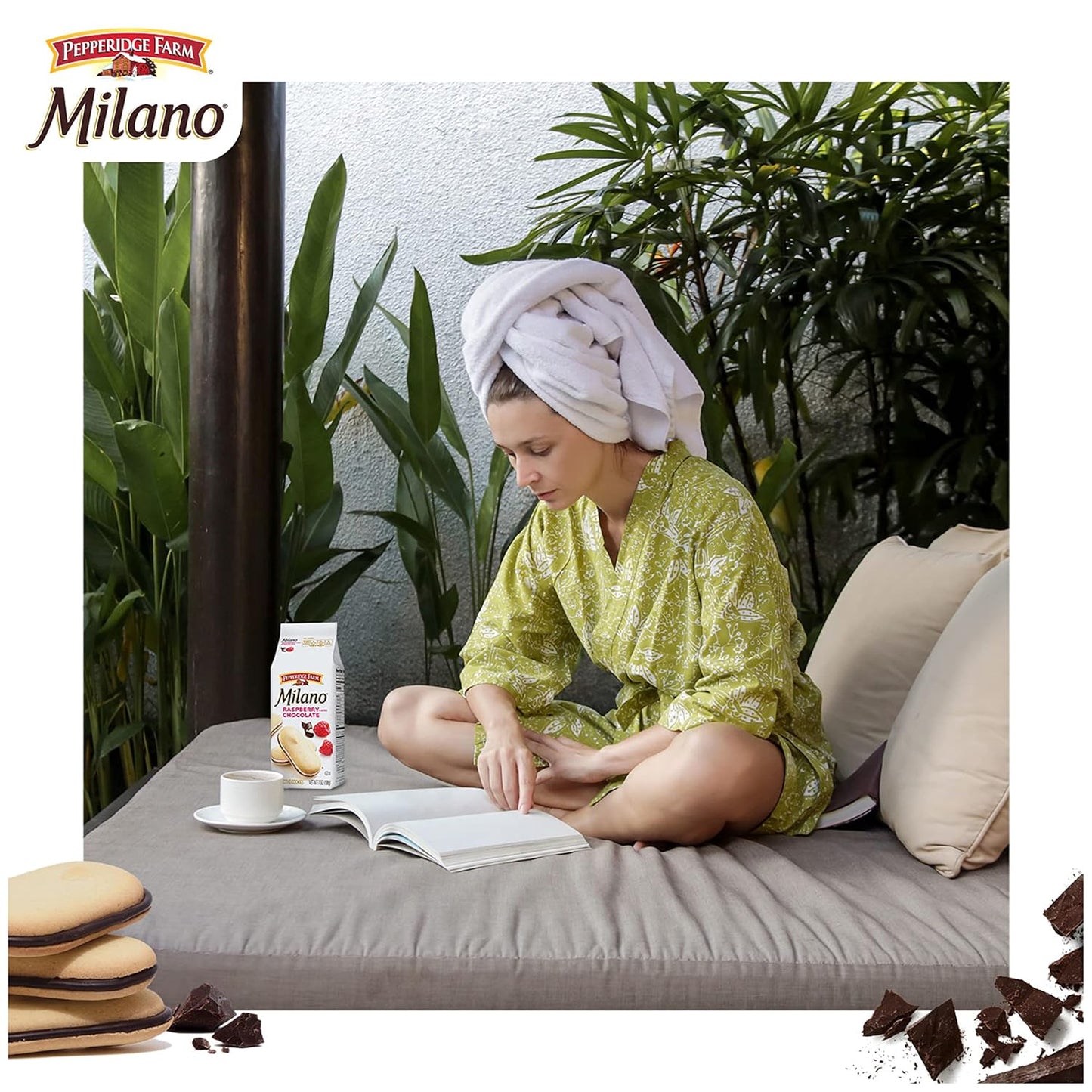 Pepperidge Farm Milano Cookies – Display-Worthy Treat Tin for Kitchen Counter and Dining Room Styling, Dark Chocolate