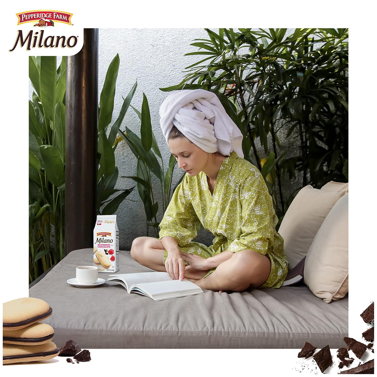 Pepperidge Farm Milano Cookies – Display-Worthy Treat Tin for Kitchen Counter and Dining Room Styling, Dark Chocolate