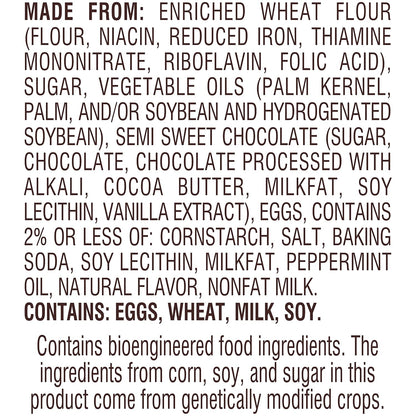 Pepperidge Farm Milano Dark Chocolate Cookies – After-School Treat for Picky Eaters, Two-Cookie Single-Serve Wrappers
