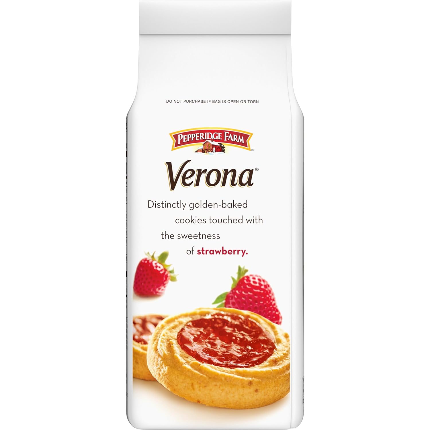 Pepperidge Farm Verona Strawberry Thumbprint Cookies – Charming Platter Addition for Kitchen Island and Patio Tables