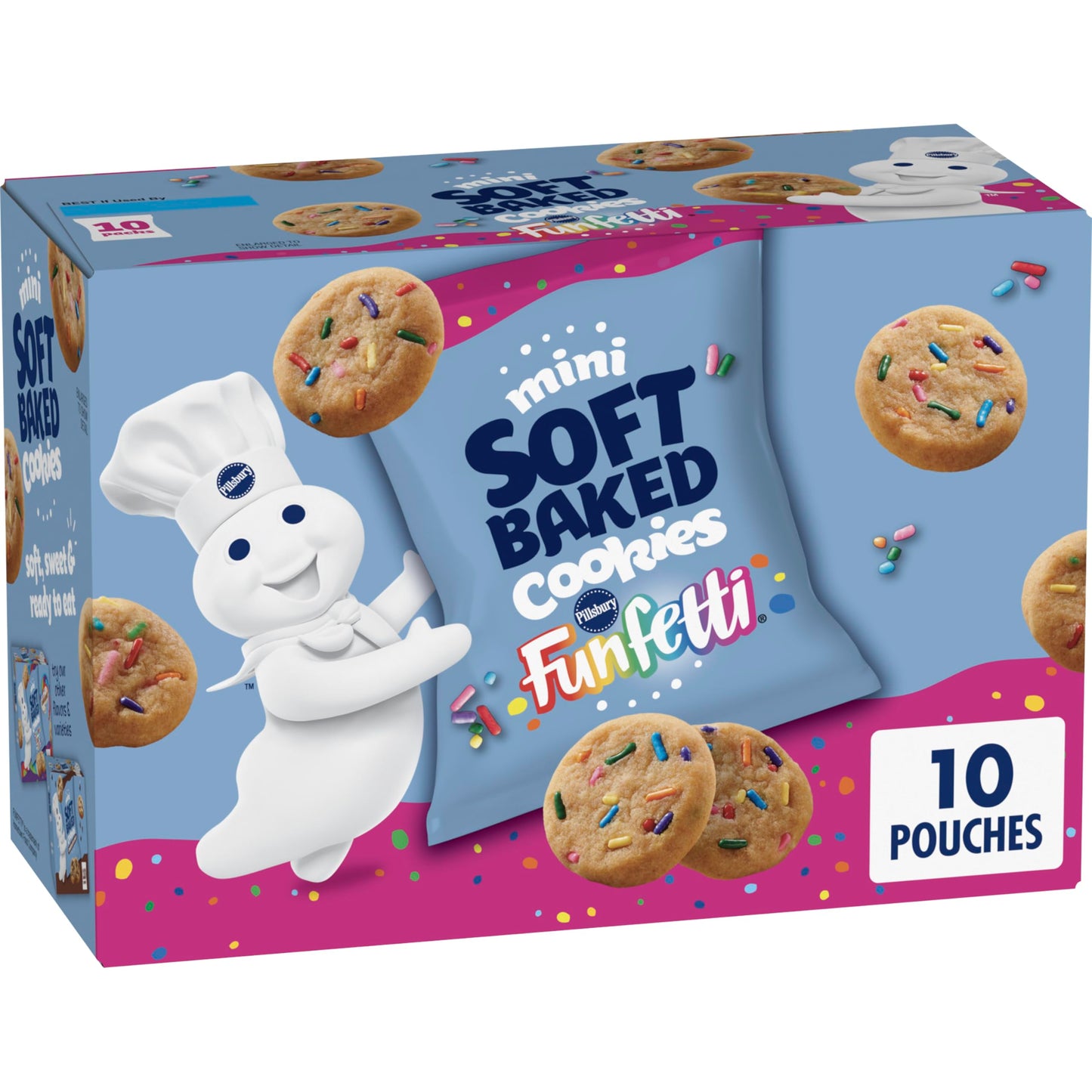 Pillsbury Mini Soft Baked Cookies – Bulk Snack Bags for Teachers' Classrooms, Team Locker Rooms & Staff Lounge Treats
