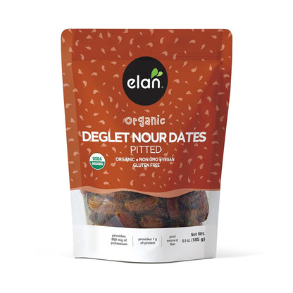 pitted deglet noor dates ready to eat straight from the pouch