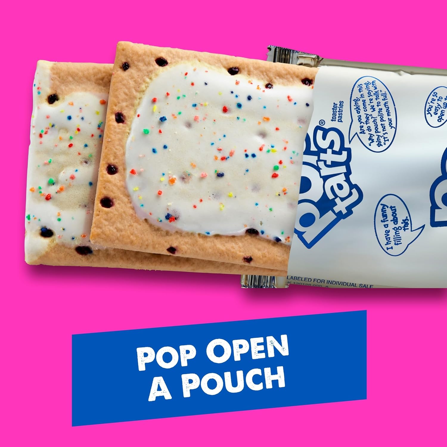 Pop-Tarts Toaster Pastries, Dorm Room Snack and Study Fuel, Individually Wrapped Variety, 20.3oz Box (12 Count)