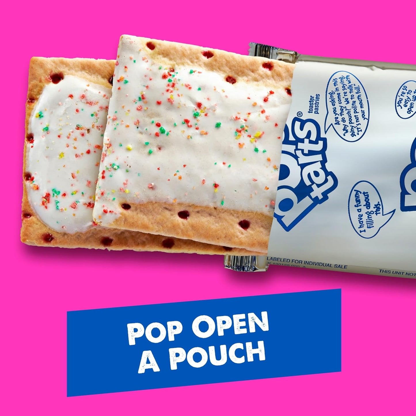 Pop-Tarts Toaster Pastries, Dorm Room Snack and Study Fuel, Individually Wrapped Variety, 20.3oz Box (12 Count)