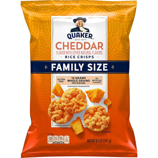 popped (never fried) rice crisp production method