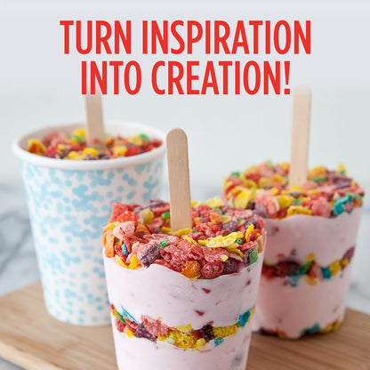 Post Fruity PEBBLES Marshmallow Cereal – Colorful Gluten Free Cereal for Playroom Munching